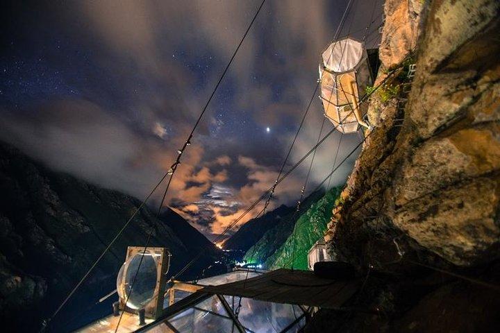 Overnight at Skylodge with Via Ferrata and Zip Line from Cusco
