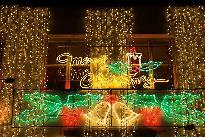 Tour privato delle luci di Natale di Londra in taxi nero tradizionale