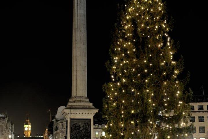 Tour privato delle luci di Natale di Londra in taxi nero tradizionale