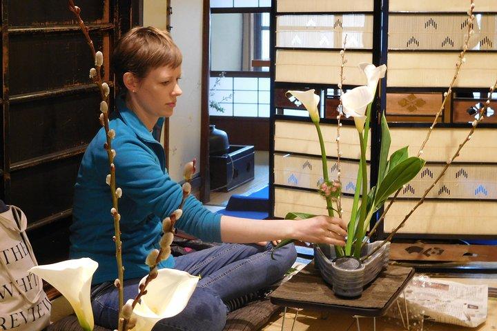 Experiência Ikebana em Kyoto Townhouse