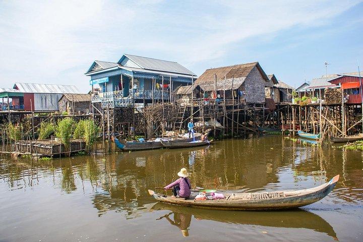 Templo Sambor Prei Kuk e passeios pelo lago Tonle Sap.