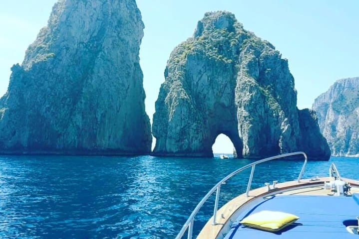 Capri Private Boat Stress Free Tour from Naples or Sorrento