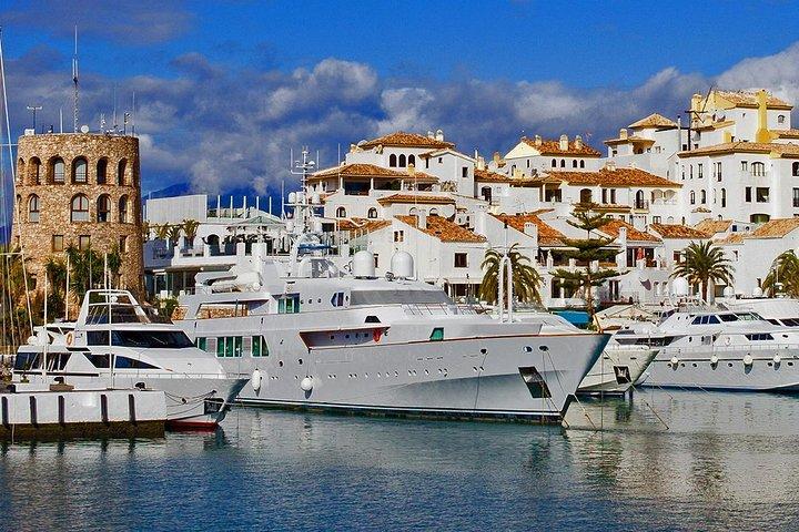 Escursione a terra privata da Malaga a Marbella e Puerto Banus