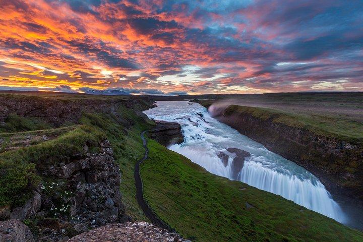 Tour Golden Circle e Crociera con aurora boreale da Reykjavik