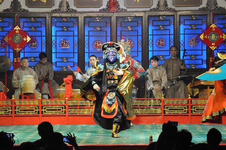 Sichuan Culture Opera Show a Chengdu