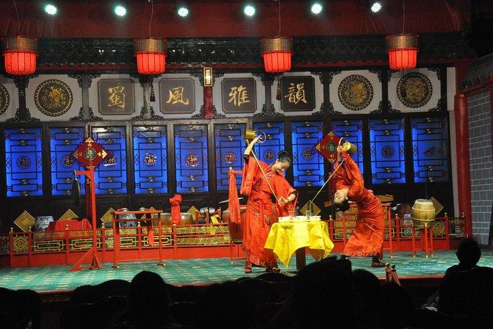 Sichuan Culture Opera Show a Chengdu
