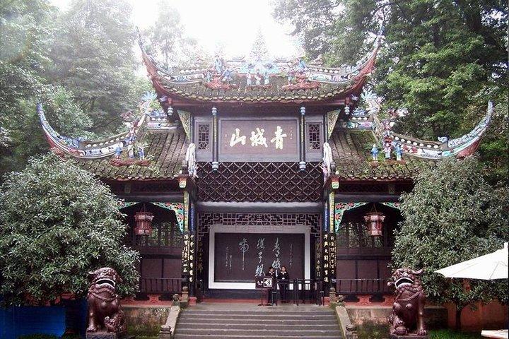 Tour privato di un giorno del sistema di irrigazione del Monte Qingcheng e Dujiangyan da Chengdu