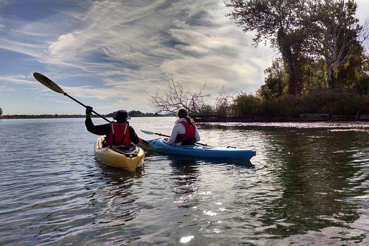 Excursão guiada de caiaque no rio Niagara do lado dos EUA