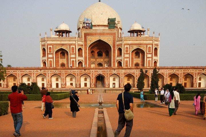 Mughal Heritage Tour herunder Lodhi Garden, Humayun Tomb og Akshardham Temple