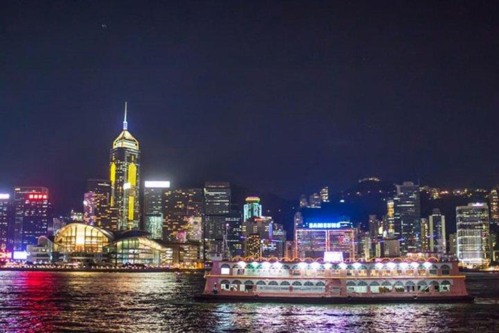Recorrido por Hong Kong, crucero por la cena en el puerto de Victoria y traslados TurboJet desde Macao