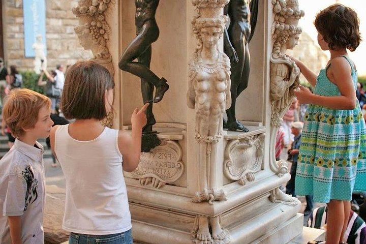 Florencia : Visita privada a la Galería de los Uffizi para niños y familias