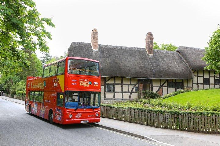 Tour in autobus hop-on hop-off di Stratford-upon-Avon