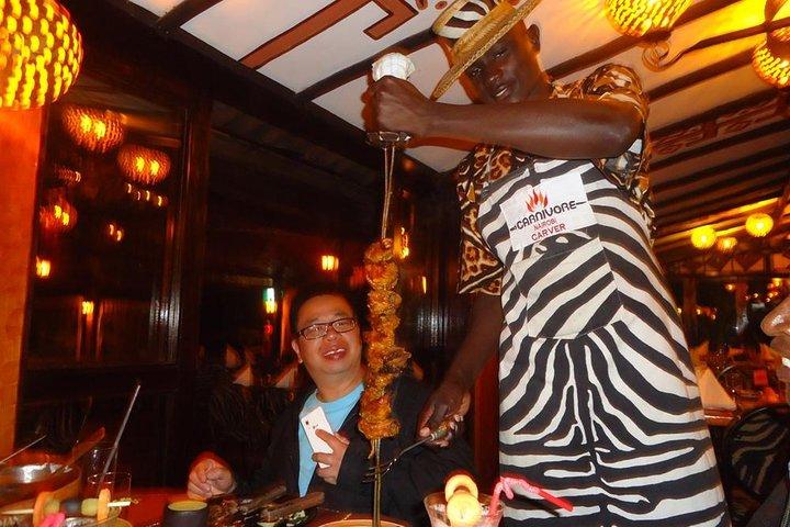 Dîner au restaurant Carnivore à Nairobi