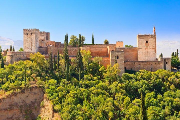 Granada fuld dagstur fra Malaga