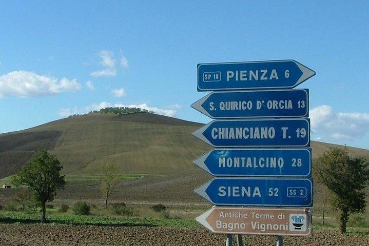 Montepulciano, Montalcino, Pienza uit Florence