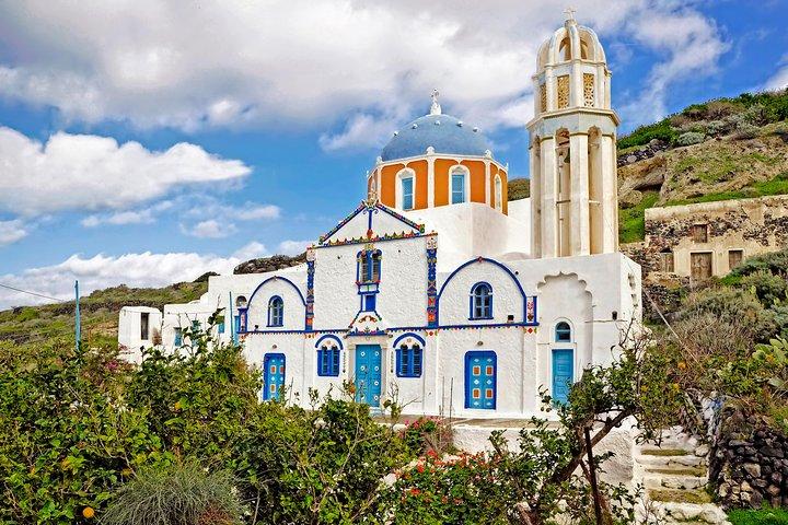Ilha de Thirassia: Excursão privada de 6 horas com almoço saindo de Santorini