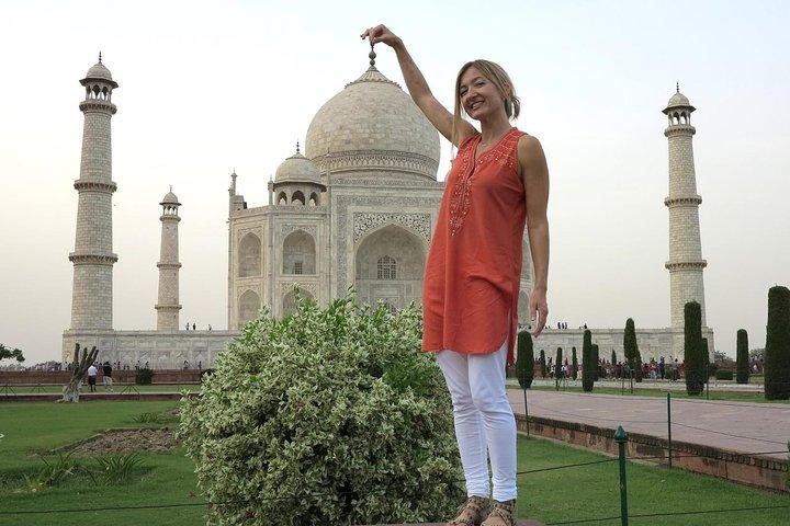 Tagesausflug nach Taj Mahal - Agra von Delhi mit Eintrittskarten