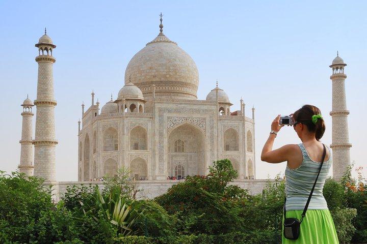 Tagesausflug nach Taj Mahal - Agra von Delhi mit Eintrittskarten