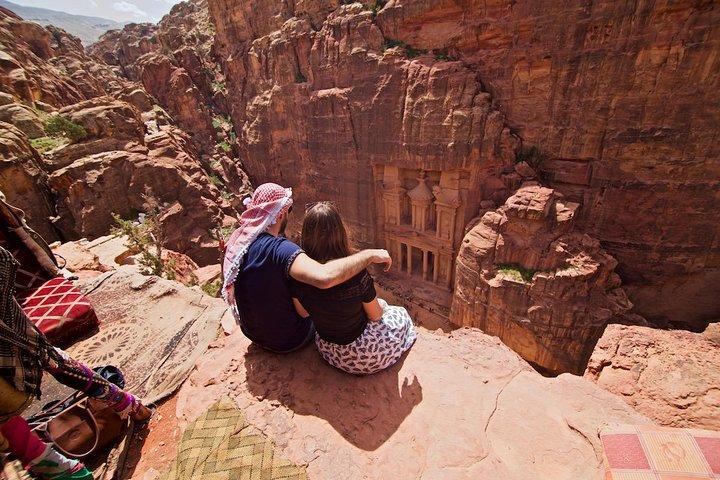 Tour di 3 giorni di Petra e Wadi Rum dall'aeroporto di Amman