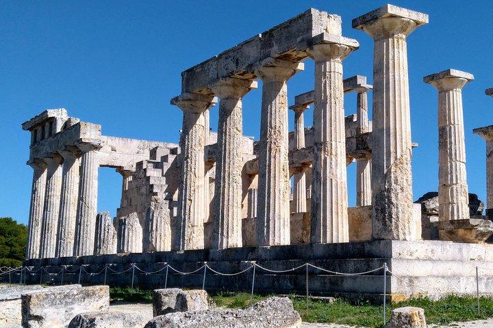 Visite privée de l'île d'Égine à Saint-Nectaire et du temple d'Athina Aphaia