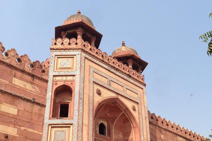 Tajmahal solopgang og solnedgangstur i Agra med Fatehpur Sikri