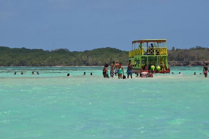 Tobago Buccoo Reef boottocht met glazen bodem