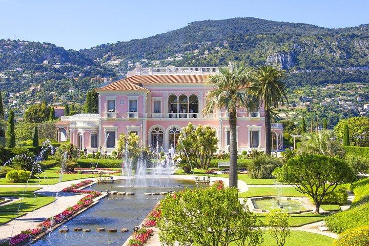 Eze, Monaco & Cap Ferrat avec Villa Rothschild & Pause Gourmande