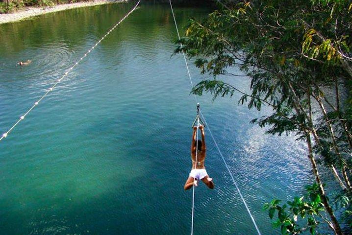 Tirolesa e Cenote de Cancun
