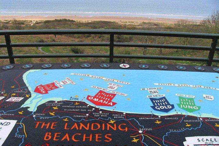 Ein Tag in der Normandie Landungsstrände des Zweiten Weltkriegs mit privatem Fortgeschrittener
