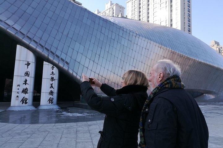 Halvdagstur for Harbin Guandong Ancient Lane og Wood Sculpture Museum