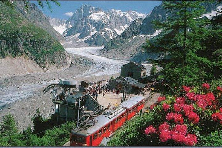 Private Tour nach Chamonix Mont-Blanc Panorama-Glasdachbus