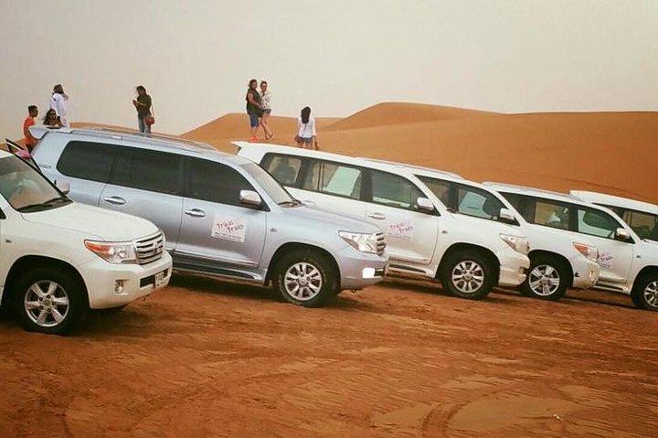 Privéochtendwoestijnsafari vanuit Dubai