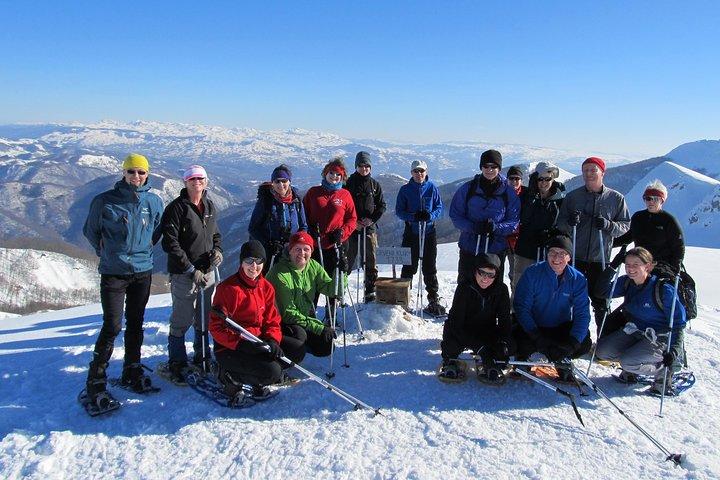 Schneeschuh-Abenteuer in Sarajevo