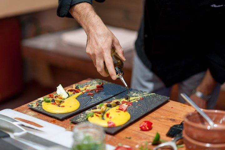 Experiência de Cozinha e Prova de Santorini