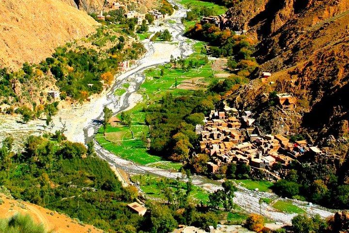 Valleys & Berber villages Atlas Mountains-sightseeing Day Trip With Camel Riding