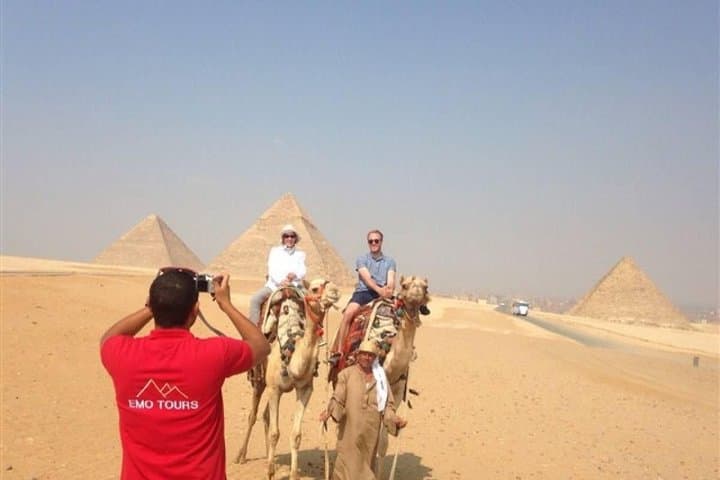 Giza Pyramids with Camel Ride and Old Egyptian museum