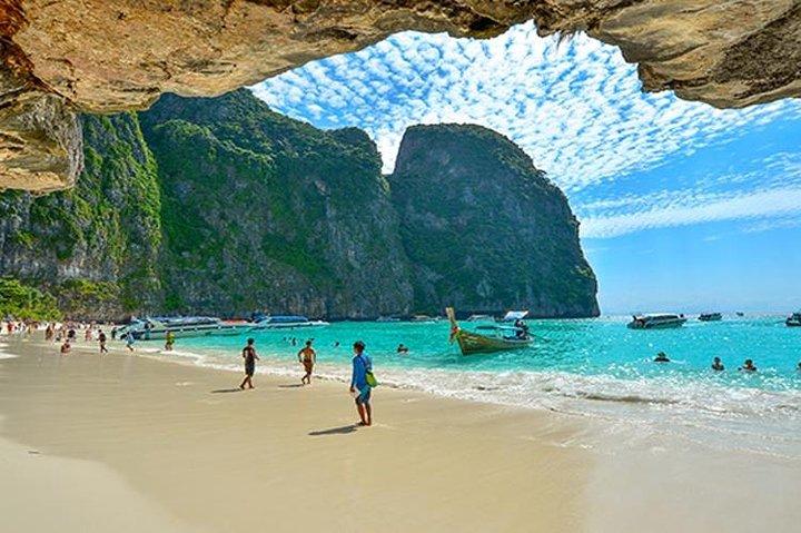Phang Bay y la isla Phi Phi en lancha rápida VIP privada
