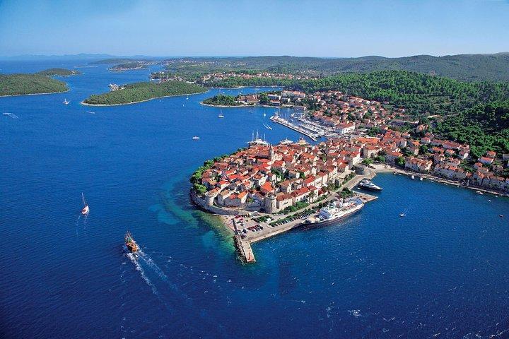 Tour privati in barca da Dubrovnik all'isola di Korcula