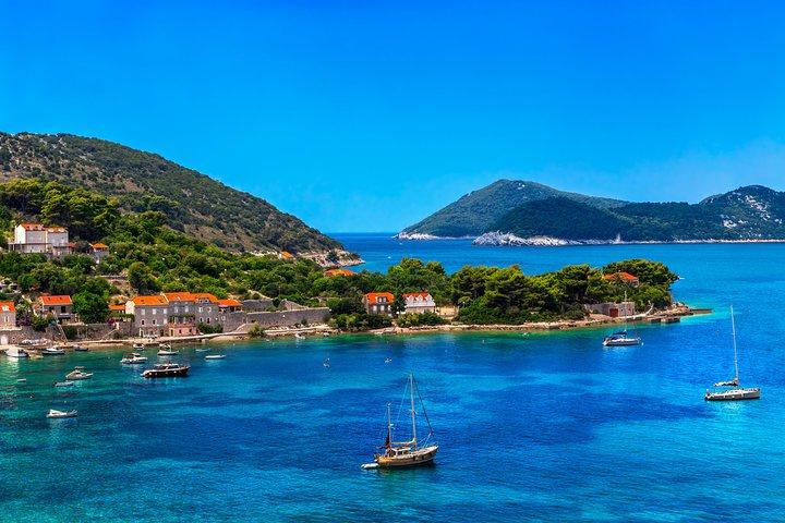 Tour privado en barco por las islas Elaphiti desde Dubrovnik