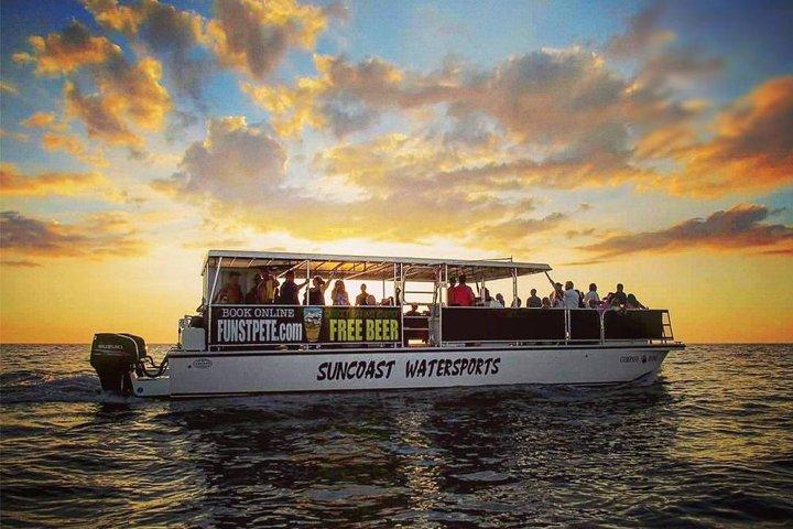 Sand Dollar Island Zonsondergang en brouwsels Cruise St. Pete