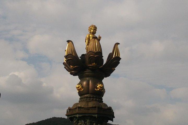 Privat dagstur til Wuxi Lingshan Grand Buddha og Taihu Lake fra Shanghai