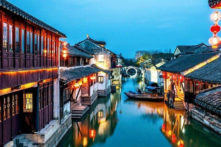 Excursão Privada de Dia a Suzhou e ZhouZhuang Water Village a partir de Xangai
