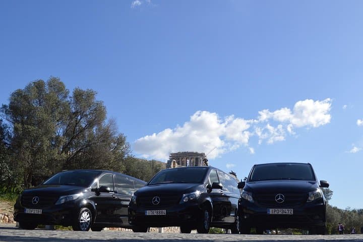 Athens Airport Private Transfer to Piraeus Port with Meet & Greet
