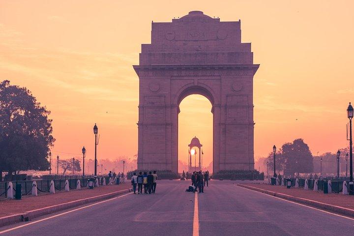 Tour privato di Old e New Delhi con pranzo