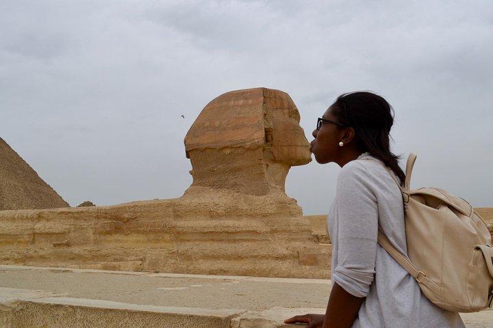 Tour guiado a las pirámides, esfinge y camello de Giza desde los hoteles de cairo giza