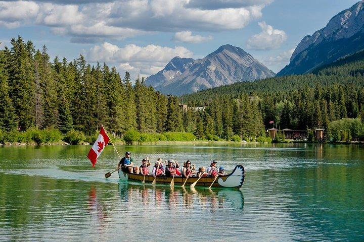 Banff Nationalpark Big Canoe Tour
