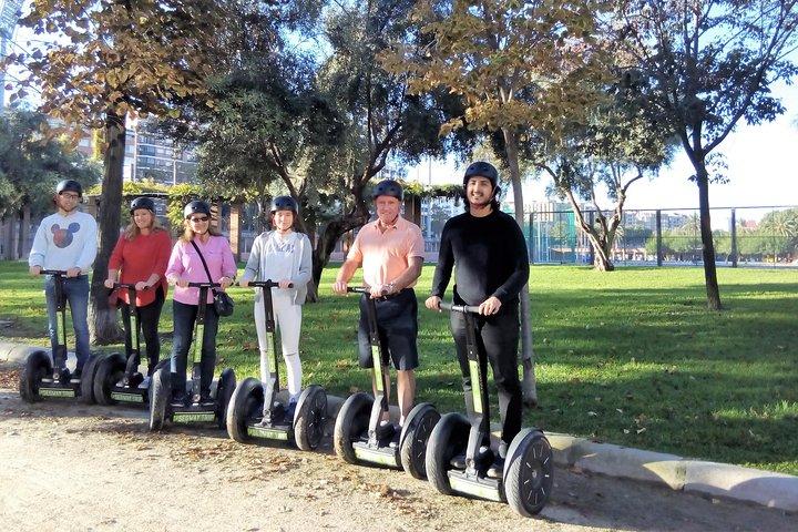 Valencia Segway Tour genom trädgårdar och natur