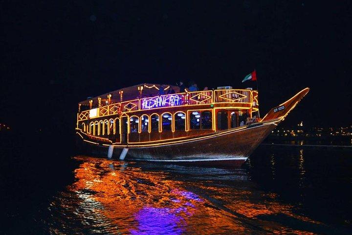 Tour combinato di Dubai City e Dinner Cruise at Creek
