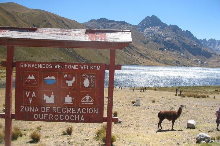 Lago Querococha e Ruínas de Chavin e de Huaraz