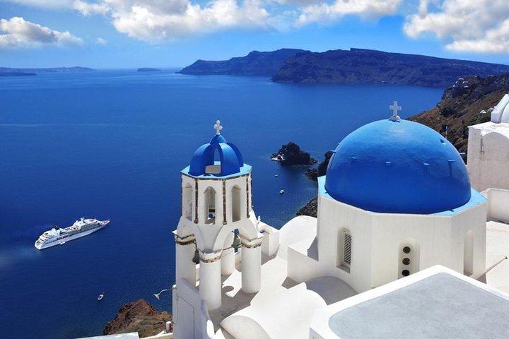 Tour privado de Santorini con conductor-guía local